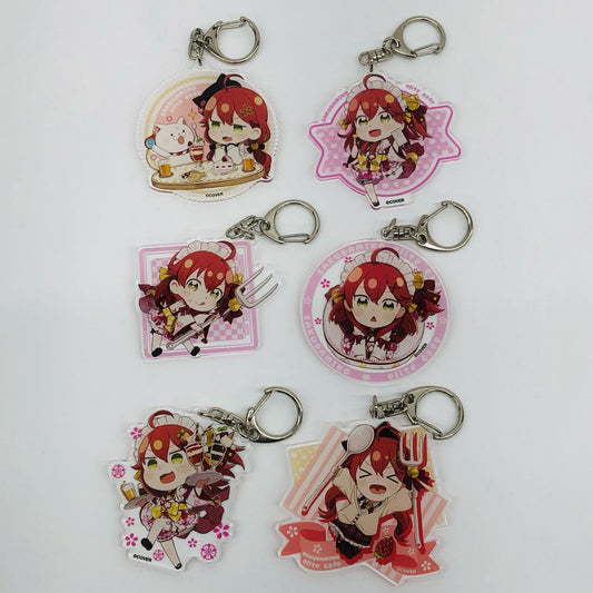 さくらみこのえりぃとかふぇ アクリルキーホ