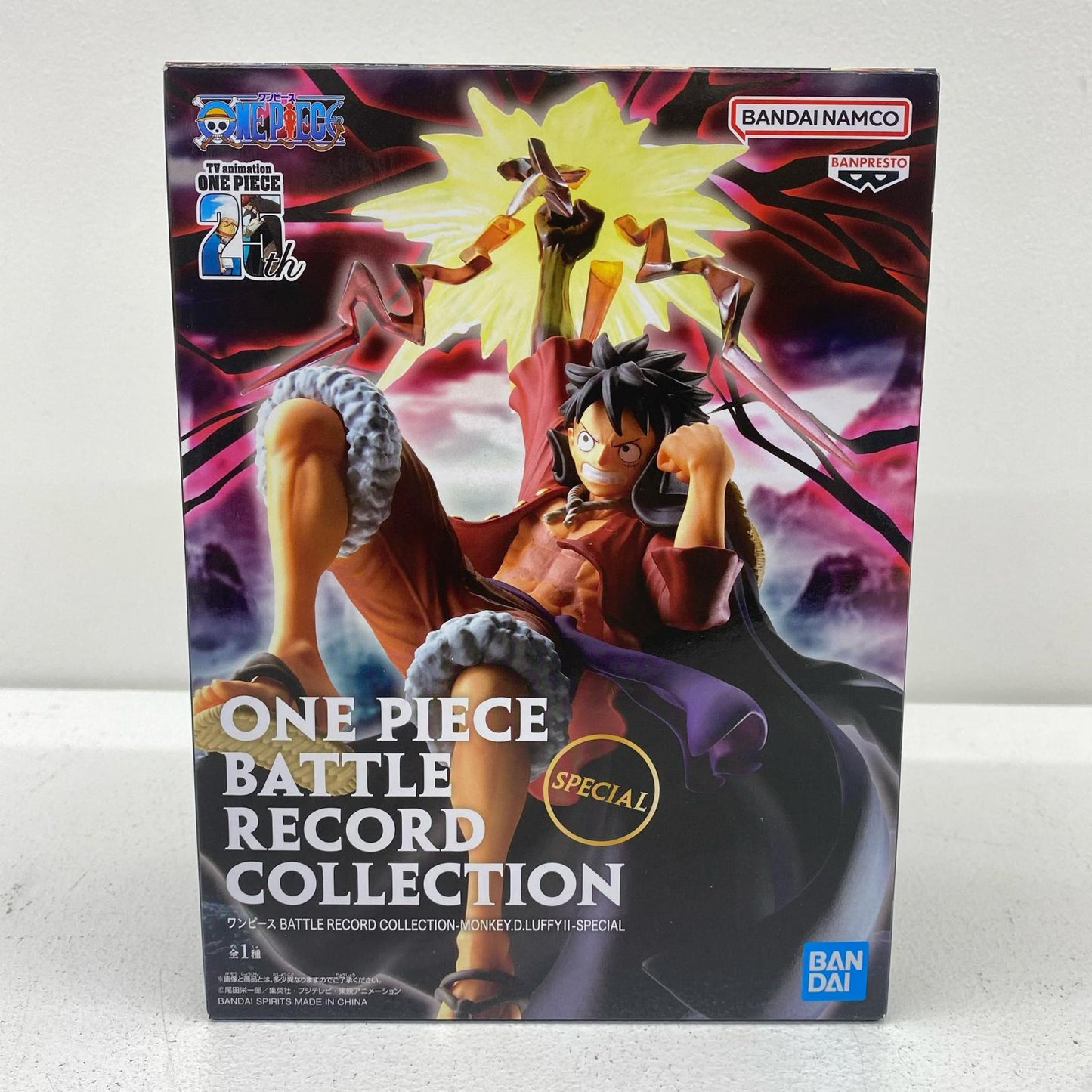 【中古】 ルフィ2・SPECIAL-BATTLERECORDCOLLECTION「ワンピース」【フィギュア】