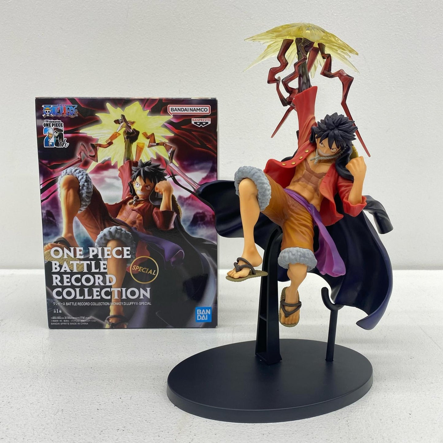【中古】 ルフィ2・SPECIAL-BATTLERECORDCOLLECTION「ワンピース」【フィギュア】