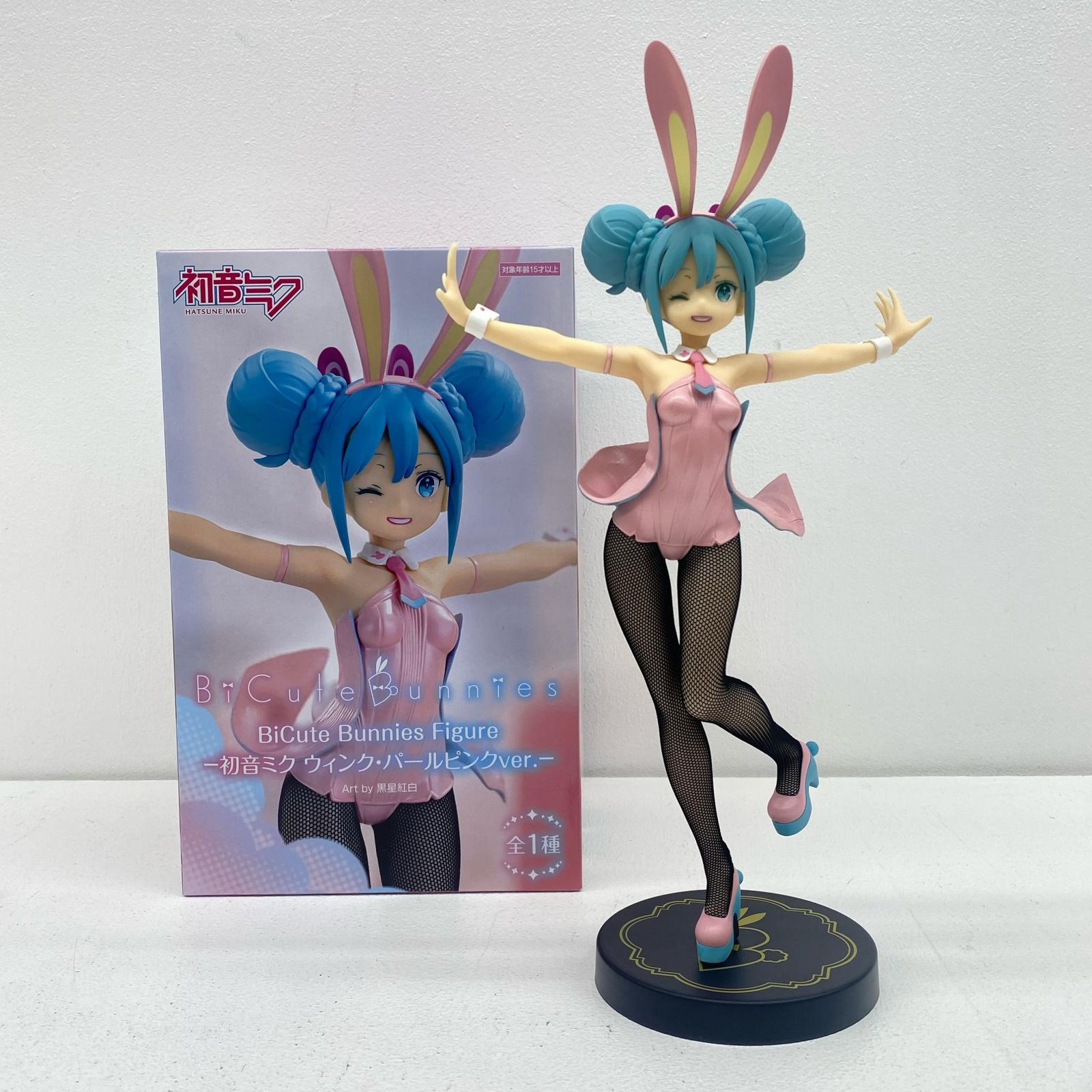 中古】 初音ミク-ウィンク・パールピンクver.BiCuteBunniesFigure