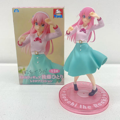 【中古】 後藤ひとり～レトロファッション～Vivitフィギュア「ぼっち・ざ・ろっく！」【フィギュア】