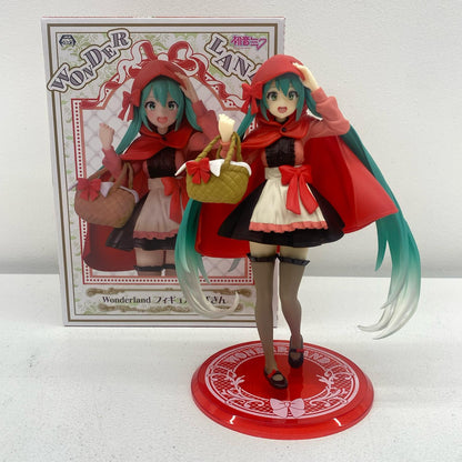 [Used] Hatsune Miku Wonderland Figure: Little Red Riding Hood "Character Vocal Series 01 Hatsune Miku" [Figure]