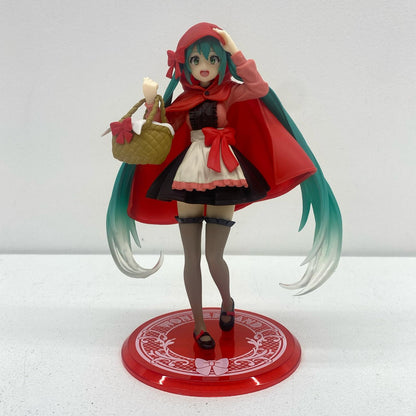 [Used] Hatsune Miku Wonderland Figure: Little Red Riding Hood "Character Vocal Series 01 Hatsune Miku" [Figure]