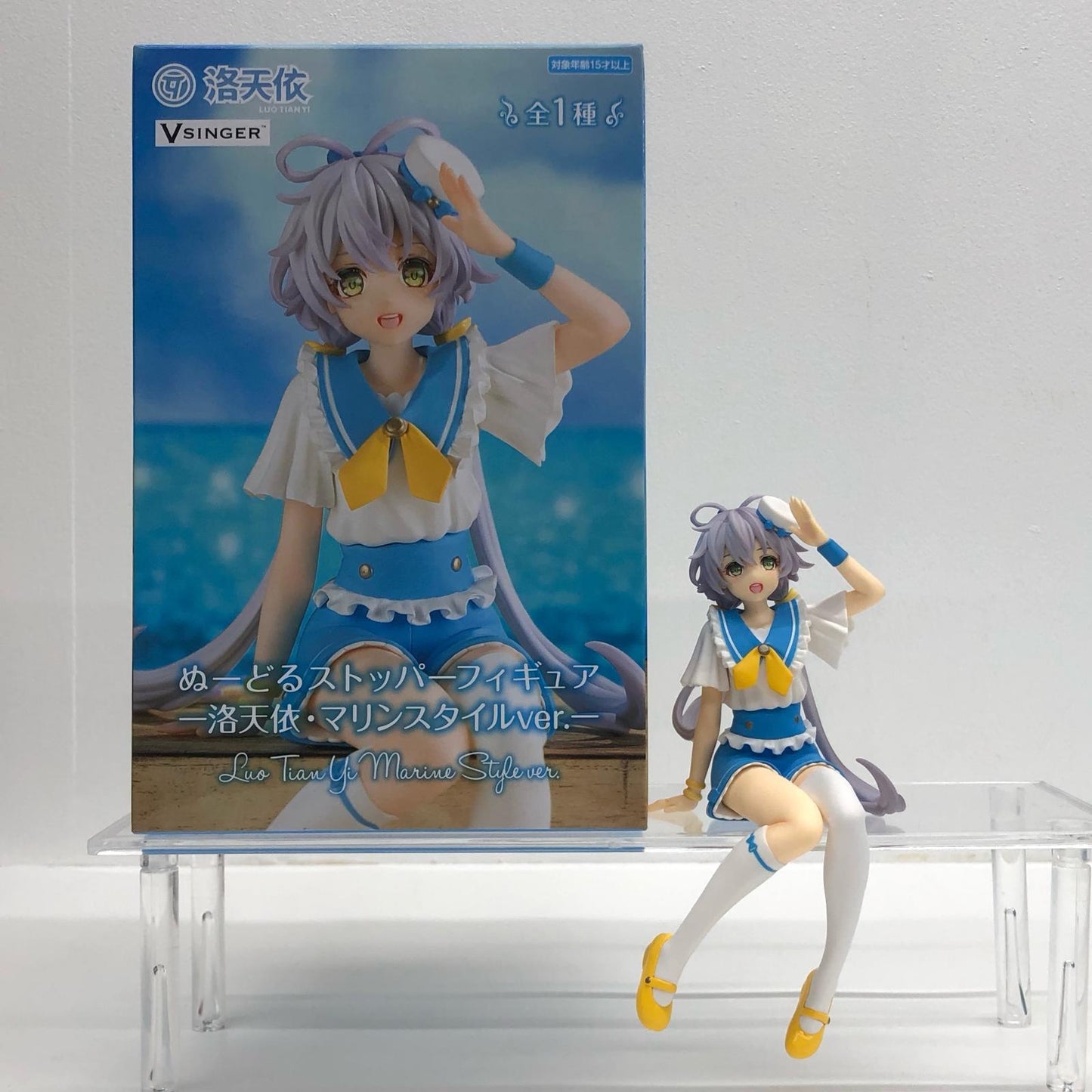 [Used] Luo Tianyi Marine Style Ver. Noodle Stopper Figure "VOCALOID4 Library Luo Tianyi" [Figure]