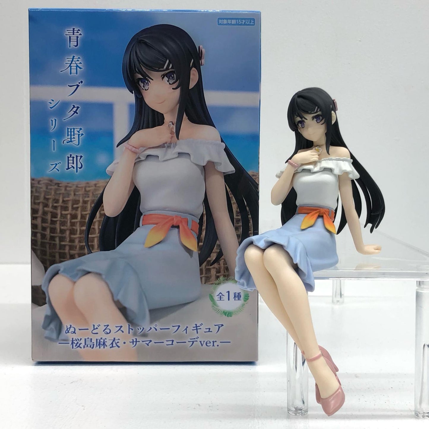 [Used] Mai Sakurajima Summer Coord. Noodle Stopper Figure "Rascal Does Not Dream of Bunny Girl Senpai Series" [Figure]