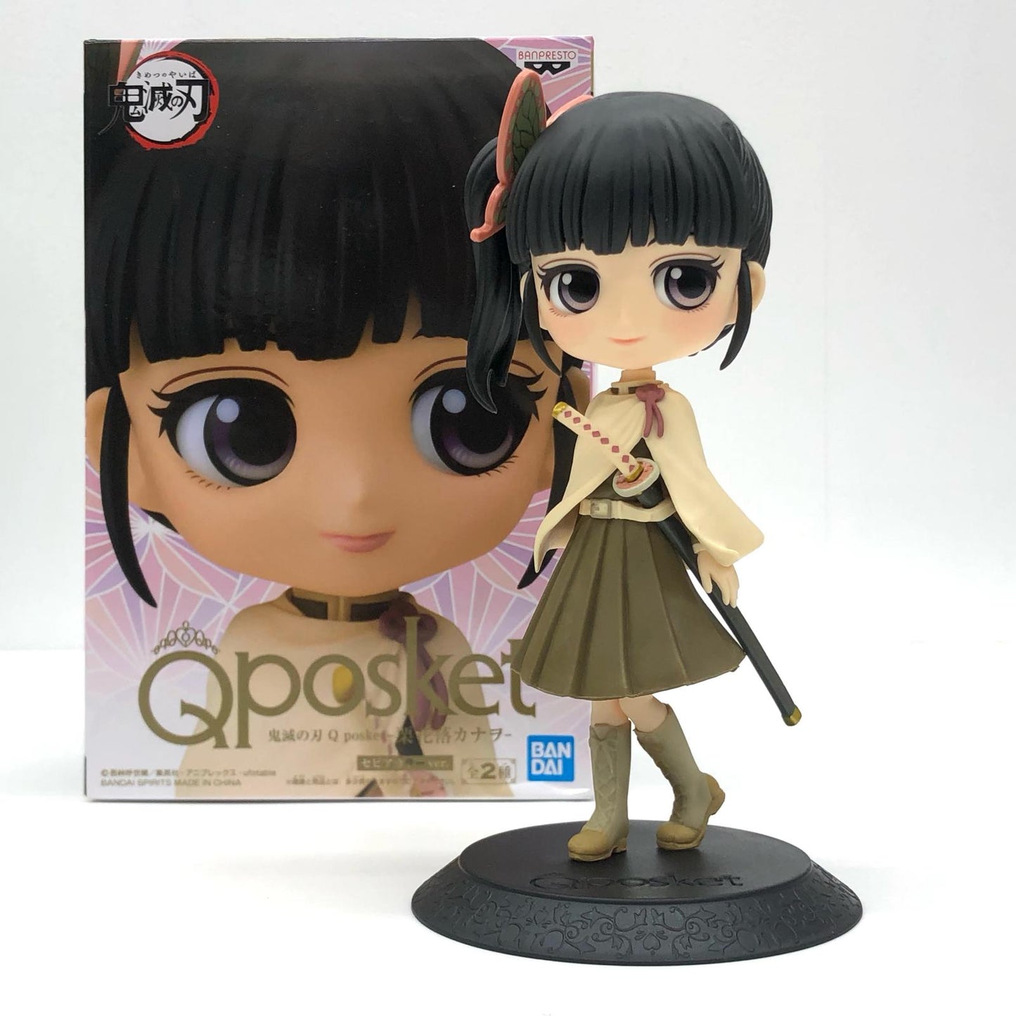 【中古】 栗花落カナヲB(セピアカラー)「鬼滅の刃」Qposket-栗花落カナヲ-【フィギュア】
