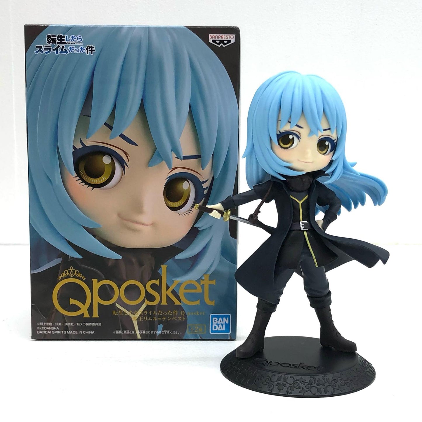 【中古】 リムル=テンペストA(衣装黒)「転生したらスライムだった件」Qposket-魔王リムル＝テンペスト-【フィギュア】