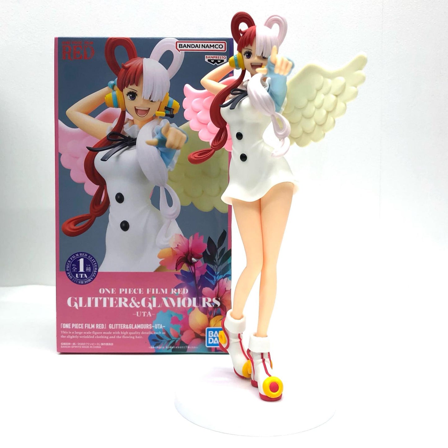 【中古】 ウタ「ワンピースFILMRED」GLITTER＆GLAMOURS-UTA-【フィギュア】