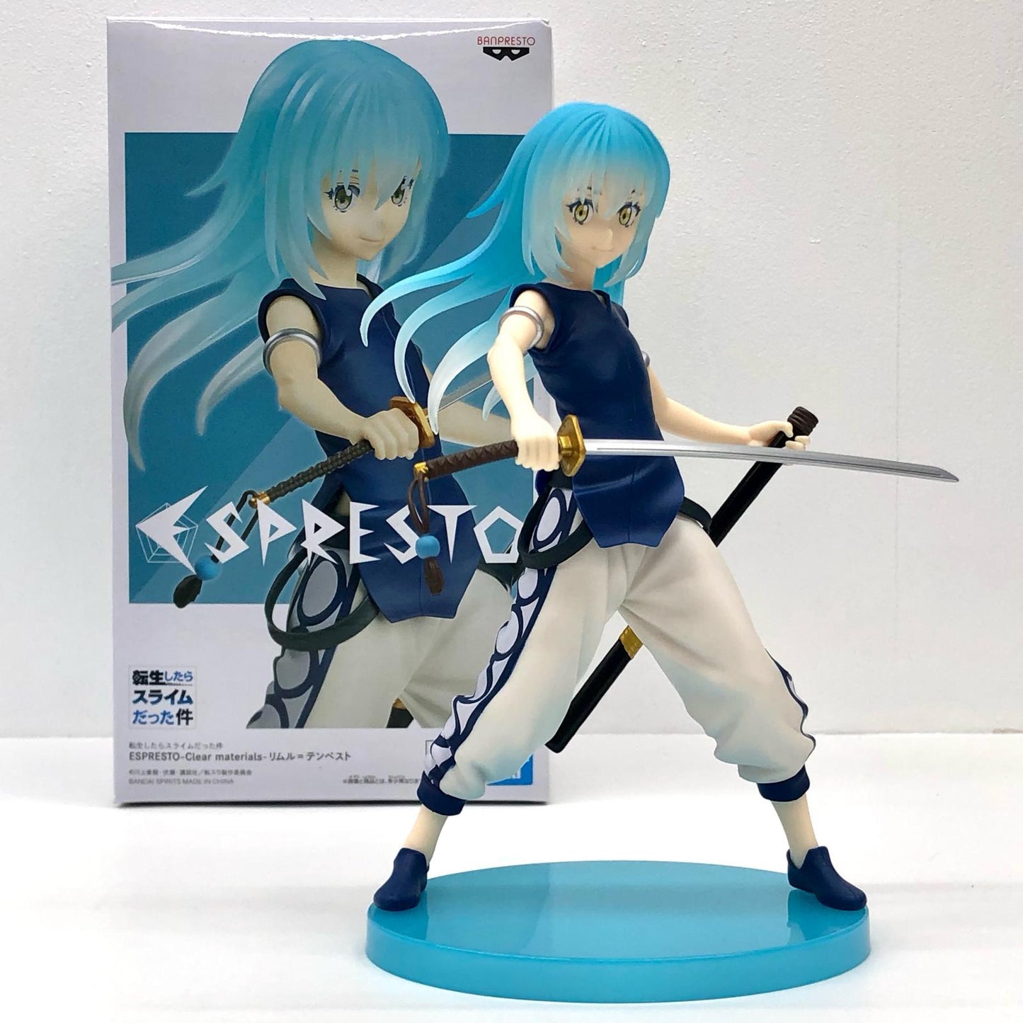 【中古】 リムル=テンペスト「転生したらスライムだった件」ESPRESTO-Clearmaterials-リムル=テンペスト【フィギュア】