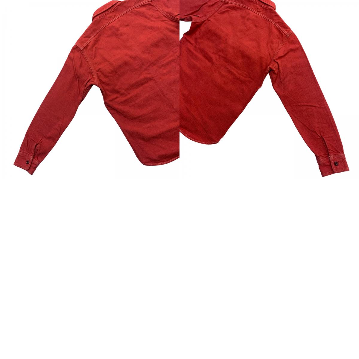 JELADO | JELADO 10th Anniversary Work Shirt Long Sleeve Red