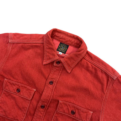 JELADO | JELADO 10th Anniversary Work Shirt Long Sleeve Red