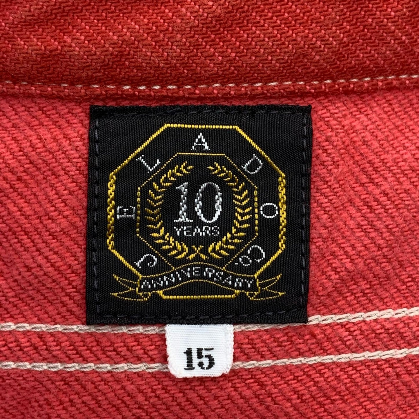 JELADO | JELADO 10th Anniversary Work Shirt Long Sleeve Red