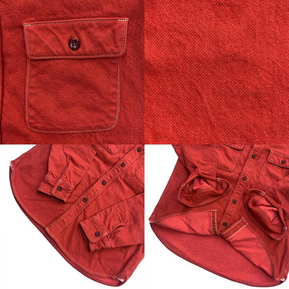 JELADO | JELADO 10th Anniversary Work Shirt Long Sleeve Red