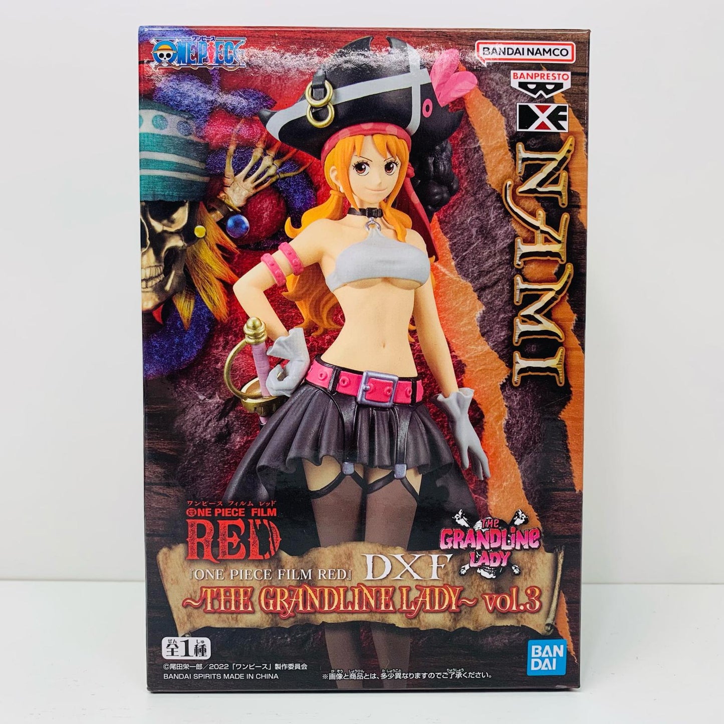 【中古】 ナミDXF～THEGRANDLINELADY～vol.3「FILMRED/ワンピース」【フィギュア】