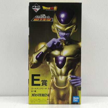 E賞ゴールデンフリーザ「ドラゴンボールBACKTOTHEFILM」MASTERLISE一番くじ【フィギュア】