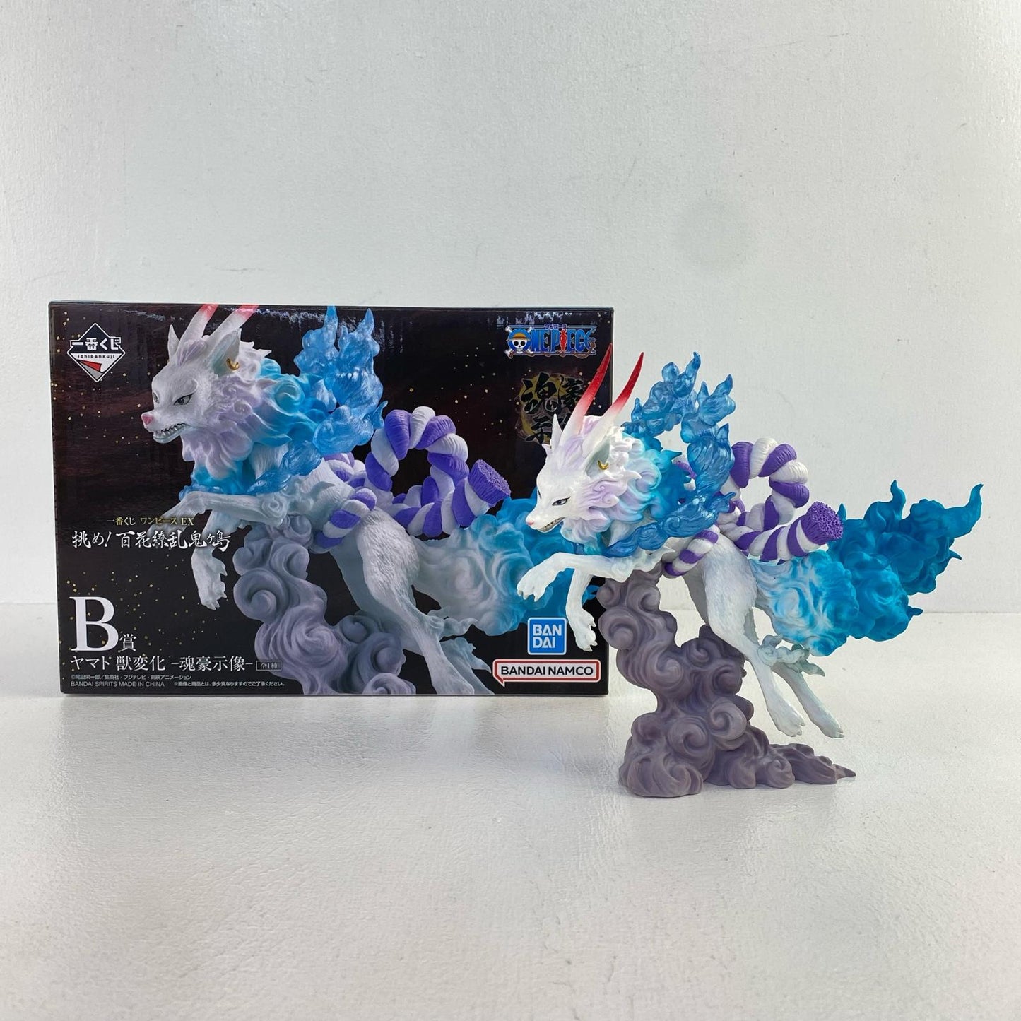B Prize Yamato Beast Form -Soul Fierce Figure- "Challenge! Hundred Flowers Blooming Onigashima / Ichiban Kuji One Piece EX" [Figure]