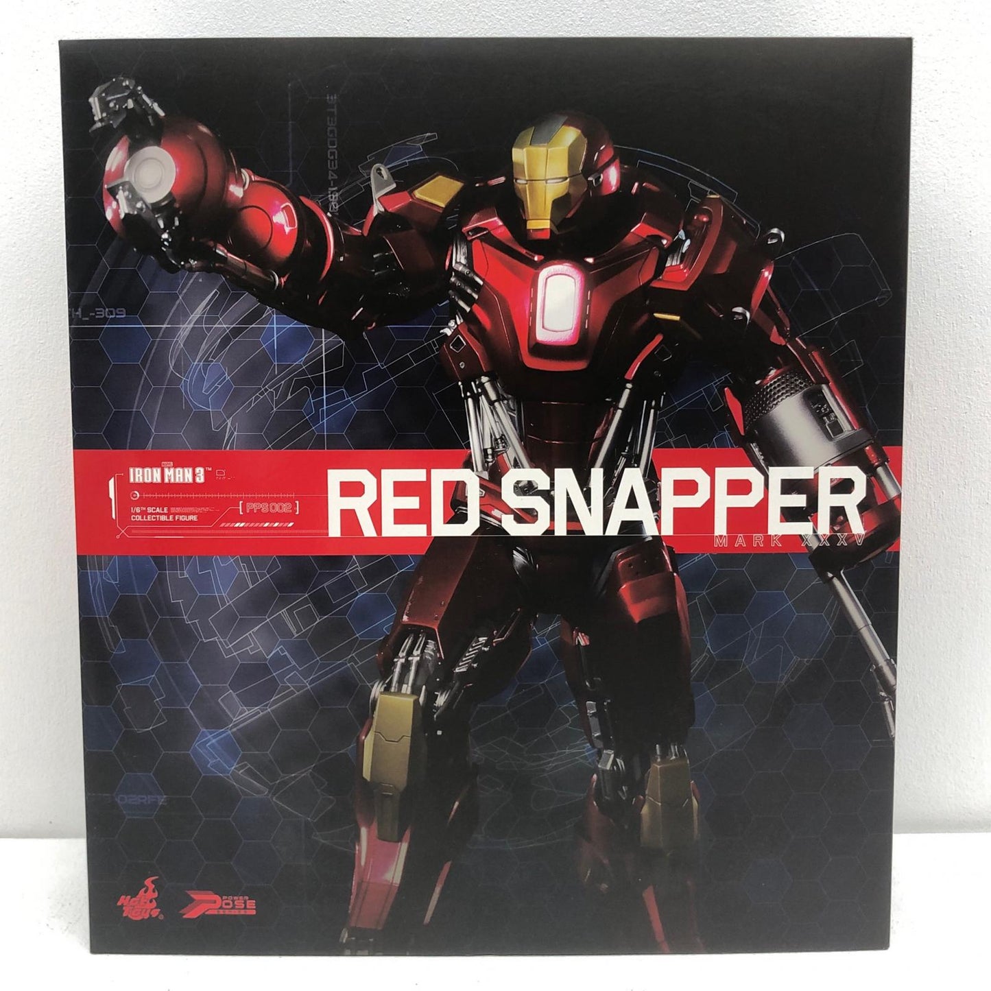Iron Man Mark 35 Red Snapper "Iron Man 3" Power Pose 1/6 Scale Limited Articulated Figure [Figure]