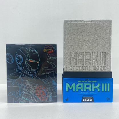 アイアンマン・マーク3(ブルー・ステルス版)「アイアンマン」ムービー・マスターピースDIECAST1/6アクションフィギュアコミコン(STGCC)2015先行販売＆MARVEL原宿ポップアップストア限定【フィギュア】