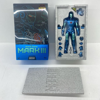 アイアンマン・マーク3(ブルー・ステルス版)「アイアンマン」ムービー・マスターピースDIECAST1/6アクションフィギュアコミコン(STGCC)2015先行販売＆MARVEL原宿ポップアップストア限定【フィギュア】