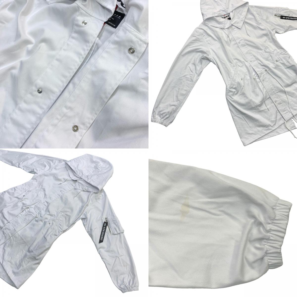 COMME des GARCONS | COMME des GARCONS x ALPHA Mods Coat Outerwear SZ-J024 White Size: S