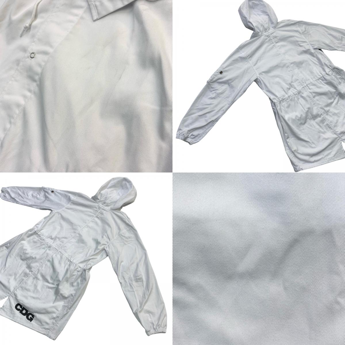 COMME des GARCONS | COMME des GARCONS x ALPHA Mods Coat Outerwear SZ-J024 White Size: S