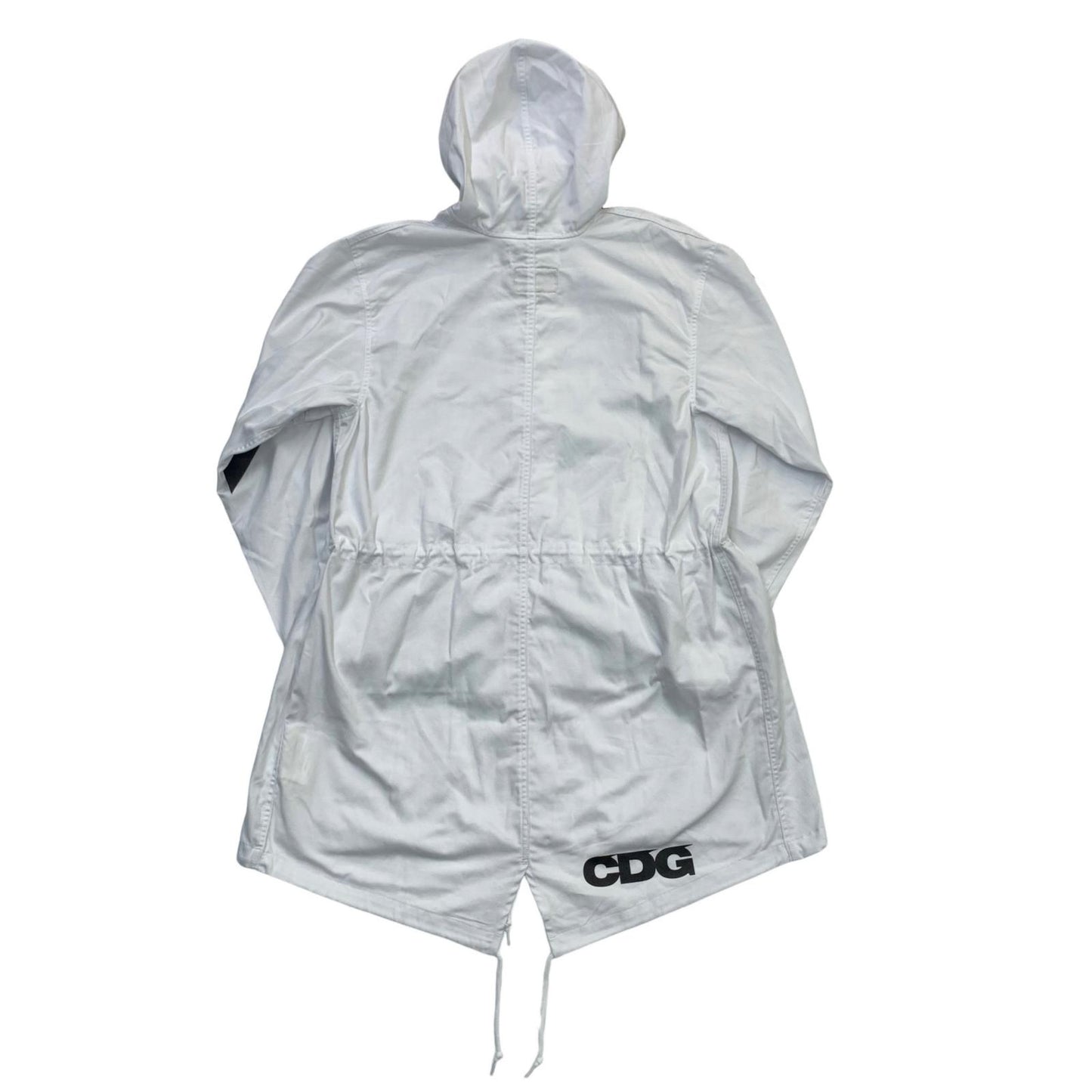 COMME des GARCONS | COMME des GARCONS x ALPHA Mods Coat Outerwear SZ-J024 White Size: S