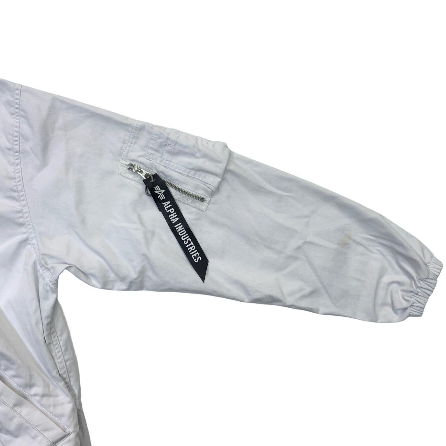COMME des GARCONS | COMME des GARCONS x ALPHA Mods Coat Outerwear SZ-J024 White Size: S