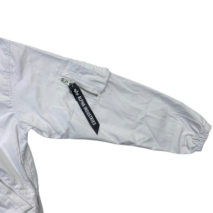 COMME des GARCONS | COMME des GARCONS x ALPHA Mods Coat Outerwear SZ-J024 White Size: S