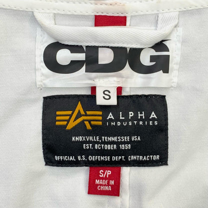 COMME des GARCONS | COMME des GARCONS x ALPHA Mods Coat Outerwear SZ-J024 White Size: S