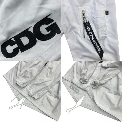 COMME des GARCONS | COMME des GARCONS x ALPHA Mods Coat Outerwear SZ-J024 White Size: S
