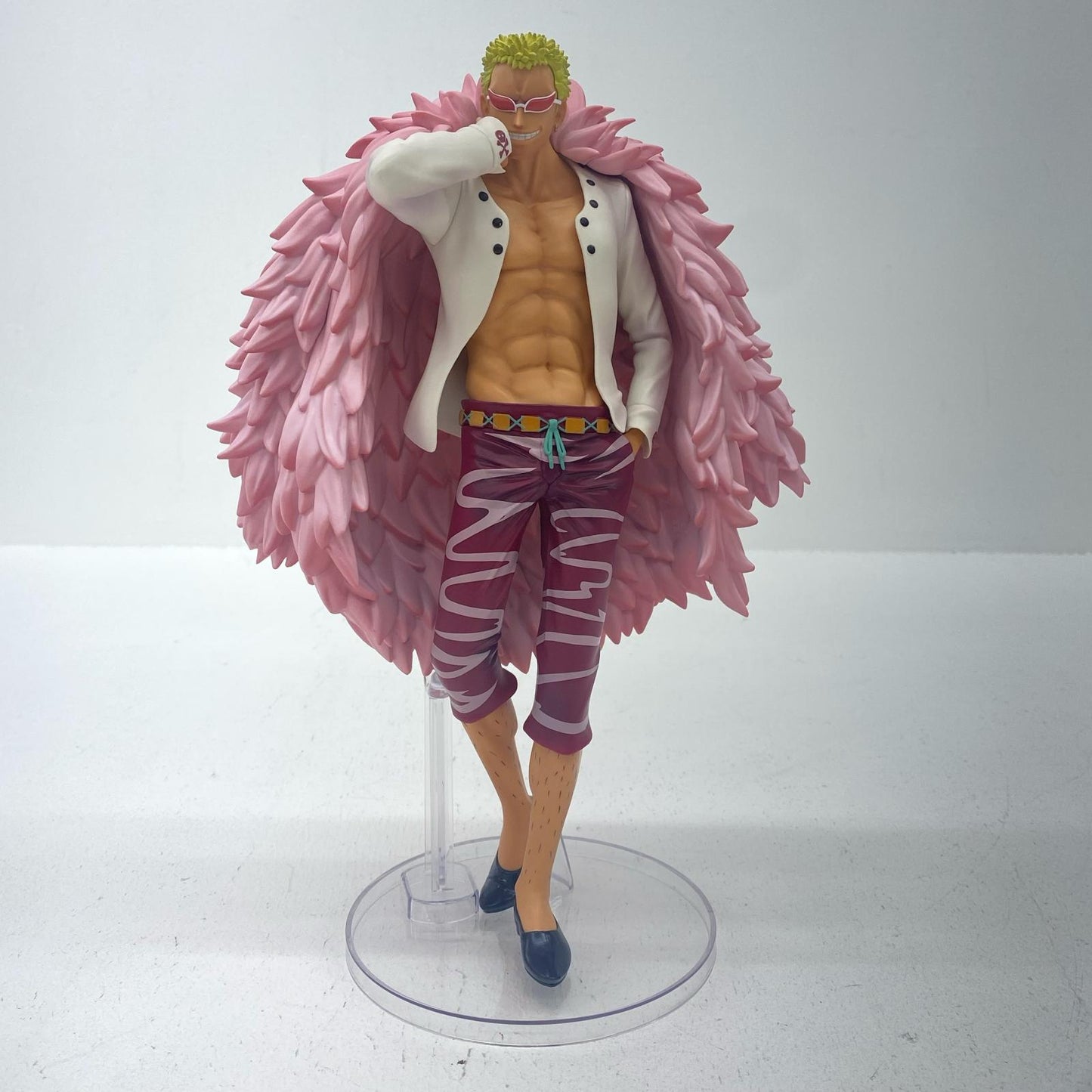 【中古】 D賞ドンキホーテ・ドフラミンゴ-MASTERLISE「TheUnbreakableLaw/一番くじワンピース」【フィギュア】