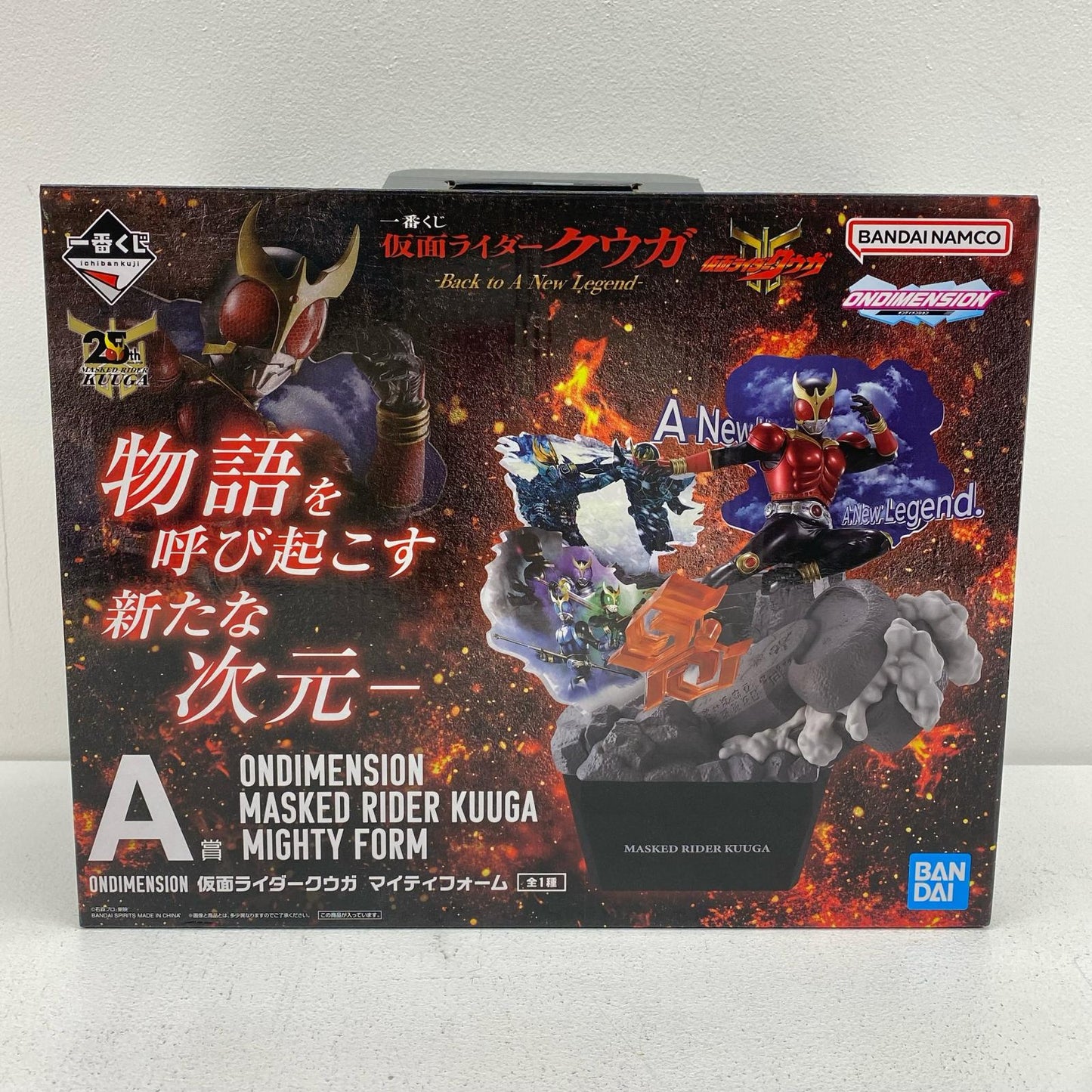 【中古】 A賞/仮面ライダークウガマイティフォーム-ONDIMENSION「BacktoANewLegend/一番くじ仮面ライダークウガ」【フィギュア】