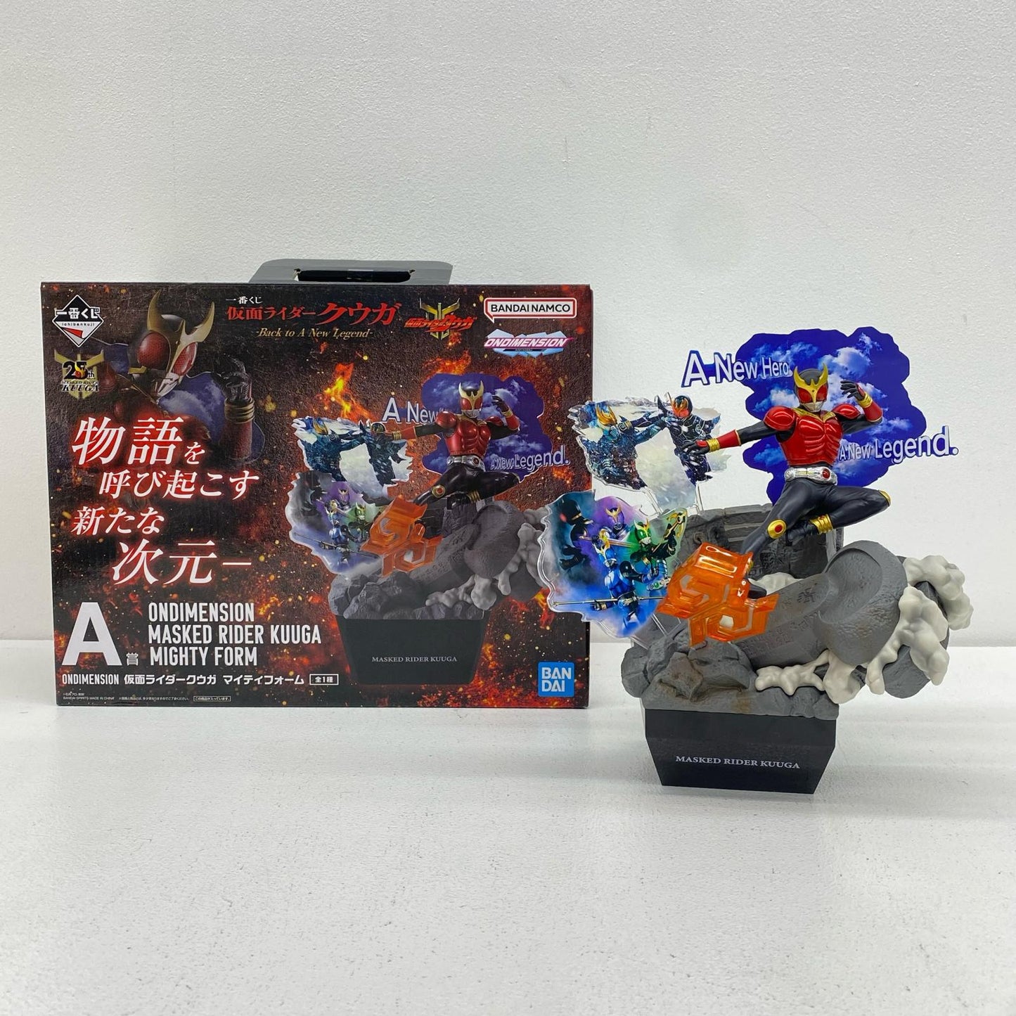 【中古】 A賞/仮面ライダークウガマイティフォーム-ONDIMENSION「BacktoANewLegend/一番くじ仮面ライダークウガ」【フィギュア】