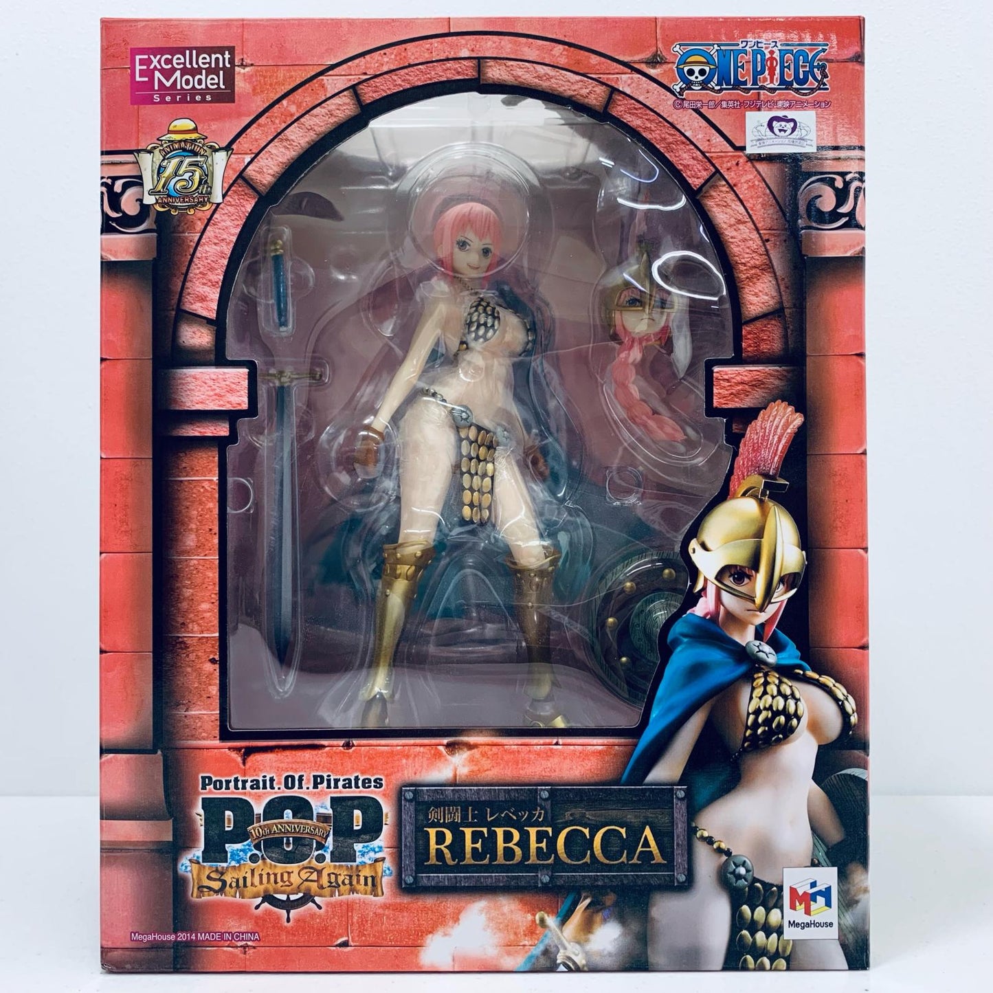 【中古】 剣闘士レベッカ「ワンピース」エクセレントモデルP.O.P”SailingAgain”【フィギュア】