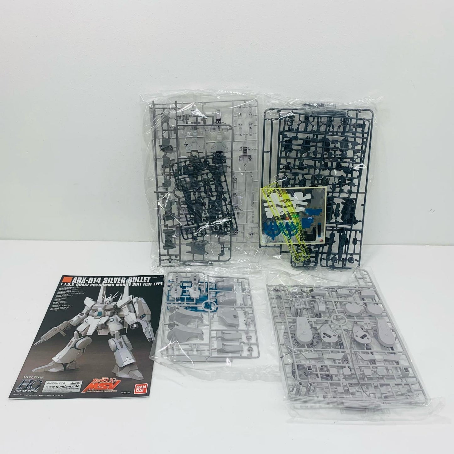 [Used] 1/144 HGUC ARX-014 Silver Bullet "Mobile Suit Gundam UC MSV" [5055755]
