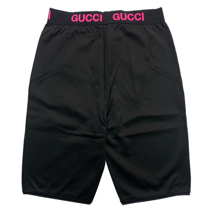 GUCCI | グッチ テクニカルジャージー バイカーショートパンツ ショートパンツ 688421XJDS51037 ブラック サイズ：XS【瀬戸大橋店】