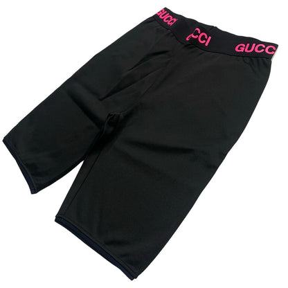 GUCCI | グッチ テクニカルジャージー バイカーショートパンツ ショートパンツ 688421XJDS51037 ブラック サイズ：XS【瀬戸大橋店】