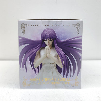 Saint Cloth Myth EX Goddess Athena & Saori Kido - Divine Saga Premium Set - "Saint Seiya" [Figure]