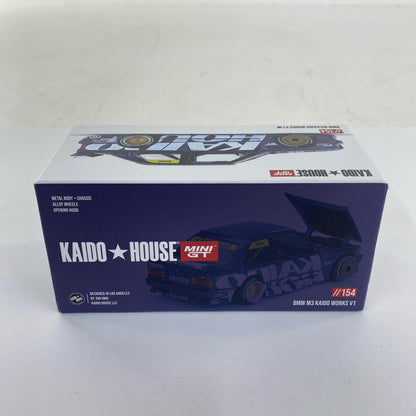 1/64 BMW M3 (E30) Kaido Works V1 (Left-Hand Drive) "KAIDO HOUSE x MINI GT Series" [KHMG154]