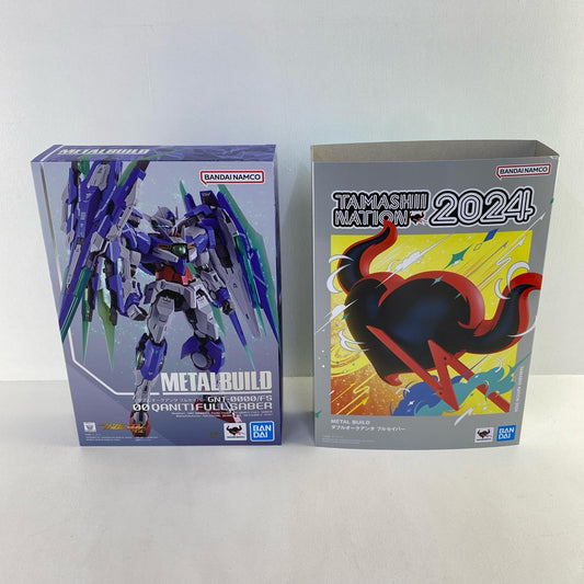 【中古】 METALBUILDダブルオークアンタフルセイバー「機動戦士ガンダム00V戦記」TAMASHIINATION2024開催記念【フィギュア】