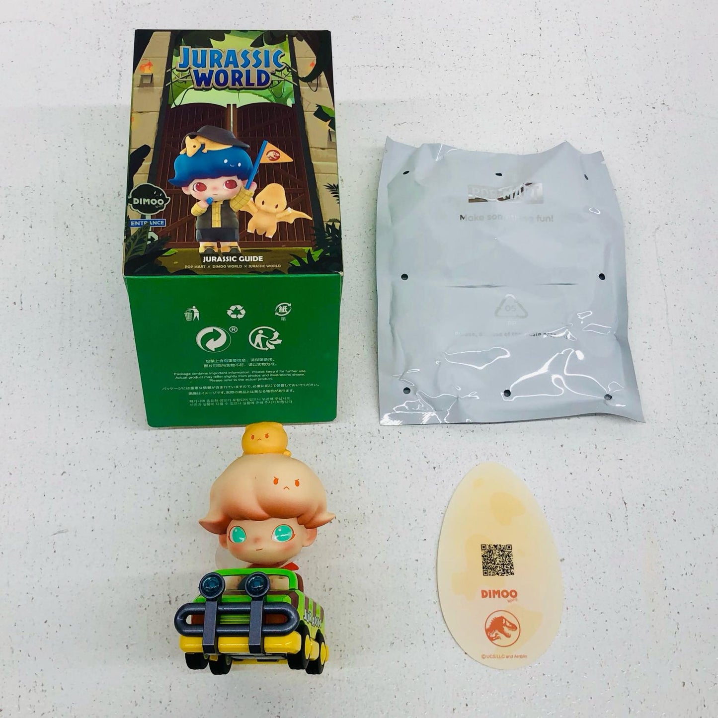 PARK SIGHTSEEING BUS "POPMART DIMOO Jurassic World Series" [Figure]