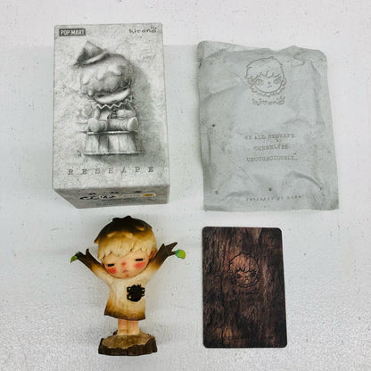 Woodcarving "POPMART HIRONO Reshape Series" [Figure]