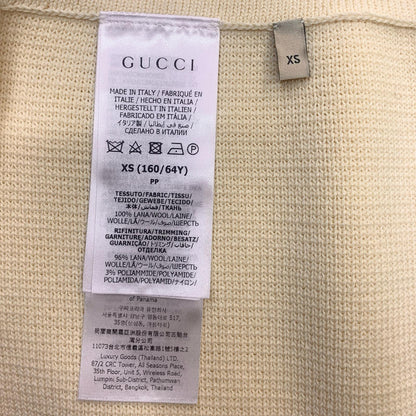 GUCCI | グッチ ファインウール ミニスカート スカート 726801 ホワイト サイズ：XS【瀬戸大橋店】