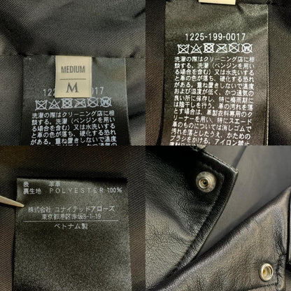 BEAUTY & YOUTH UNITED ARROWS | ビューティーアンドユースユナイテッドアローズ ラムレザー その他アウター ブラック サイズ：M【瀬戸大橋店】