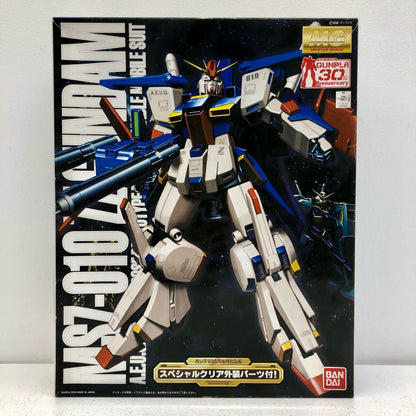 1/100 MG MSZ-010 ZZ Gundam with Special Clear Armor Parts "Mobile Suit Gundam ZZ" Gunpla 30th Anniversary Special Project