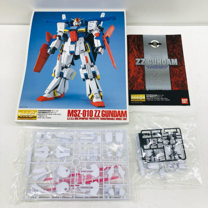 1/100 MG MSZ-010 ZZ Gundam with Special Clear Armor Parts "Mobile Suit Gundam ZZ" Gunpla 30th Anniversary Special Project