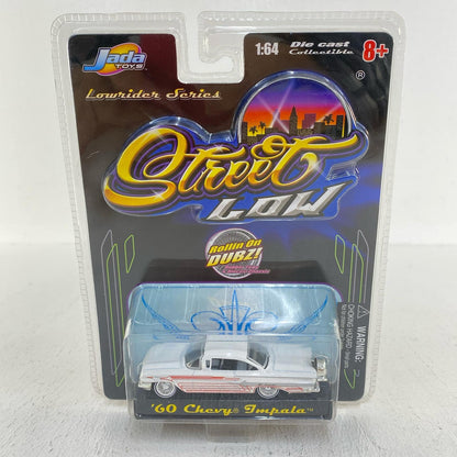 1/64 '60 Chevy Impala (White x Red) "Street LOW Lowrider Series" [12000]