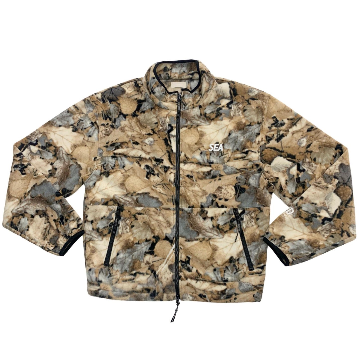 WIND AND SEA | ウィンダンシーウインダンシー SEA FLEECE JACKET その他トップス WDS-O-EFE-26-Q2-JK-01 フリース 総柄 サイズ：L【瀬戸大橋店】