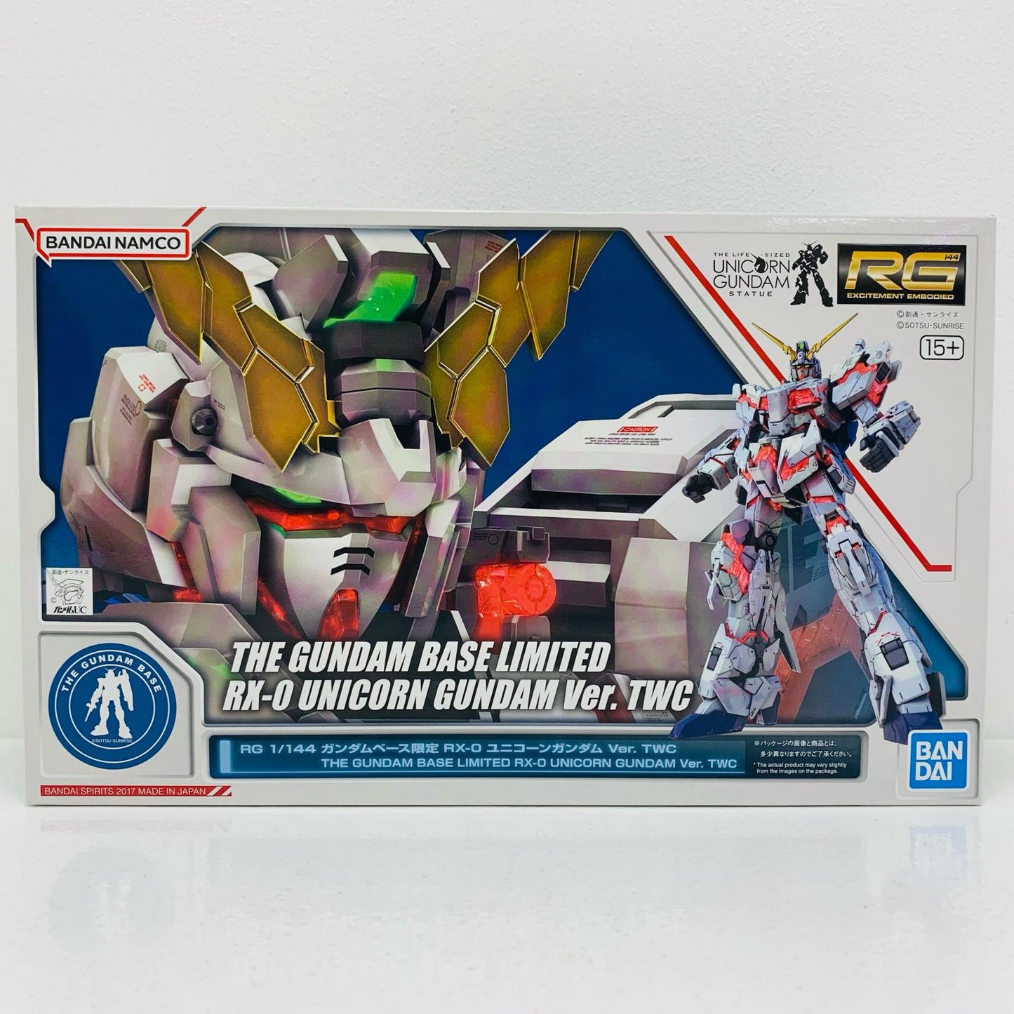 1/144 RG RX-0 Unicorn Gundam Ver.TWC "Mobile Suit Gundam UC" Gundam Base Limited [5063568]