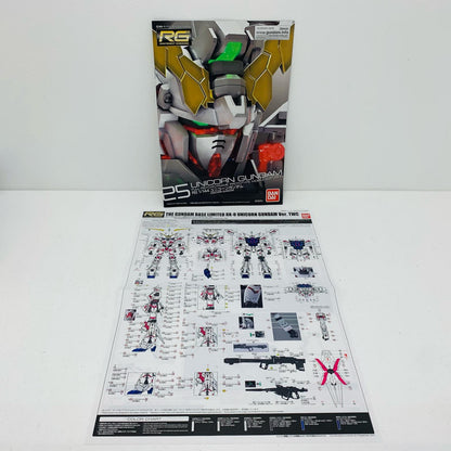 1/144 RG RX-0 Unicorn Gundam Ver.TWC "Mobile Suit Gundam UC" Gundam Base Limited [5063568]